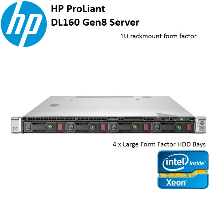 SERVER HP ProLiant DL160 G8 E5-2620